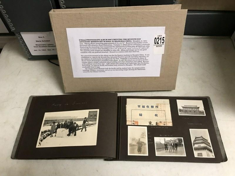 ALBUM OF THE SEVENTH DAY ADVENTIST MISSIONARY SCHOOL IN (1 of 9)