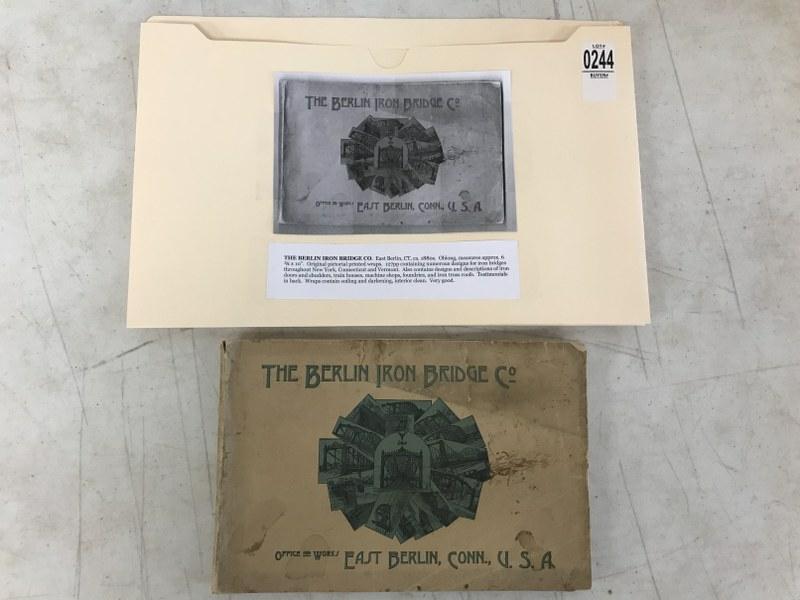 TRADE CATALOG-THE BERLIN IRON BRIDGE CO. EAST BERLIN, (1 of 10)