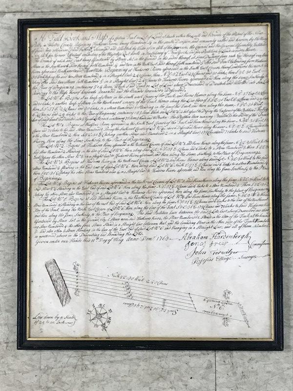 EARLY ULSTER COUNTY, NY MANUSCRIPT FIELD BOOK SURVEY (1 of 5)