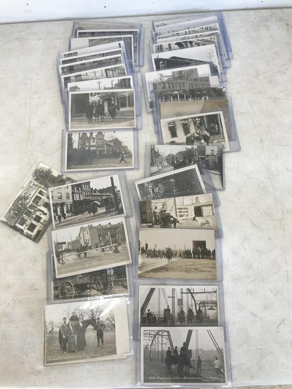 LOT OF RPPC'S OF BETHELHEM STEEL COMPANY STRIKE AND (1 of 7)