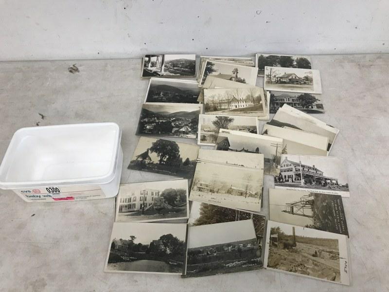 LOT OF BERLIN, NY RPPC'S INCLUDING CITY VIEWS, (1 of 2)