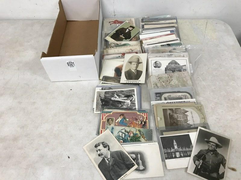 APPROX 200-300 POSTCARDS INCLUDING TRANSPORTATION, FOLD (1 of 3)