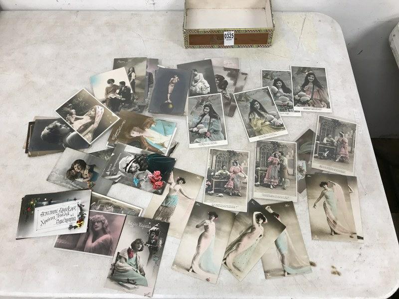 50 RPPC FANTASY POSTCARDS INCLUDING WOMEN, HOLIDAYS, (1 of 1)