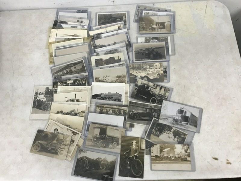 APPROX 50-60 MOSTLY RPPC'S OF TRANSPORTATION INCLUDING (1 of 10)