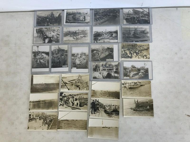 26 RPPC'S OF THE USS MAINE INCLUDING THE WRECK, THE (1 of 9)
