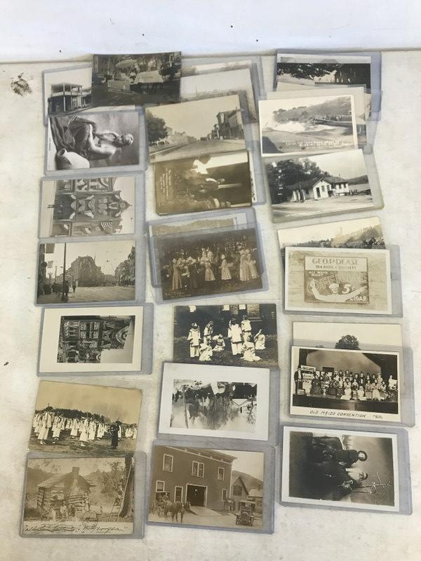 (30) RPPC VERY NICE INCL. OCCUPATIONAL, PEOPLE, STREET (1 of 9)