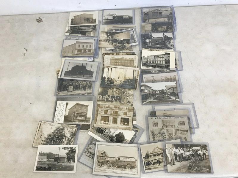 (73) RPPC STORE FRONTS, OCCUPATIONAL, SALOONS, WAGONS (1 of 10)
