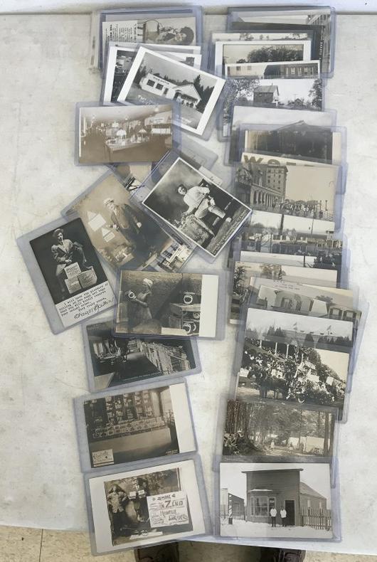 (55) RPPC INCL. OCCUPATIONAL CIGAR SALESMAN, ORANGEADE, (1 of 10)