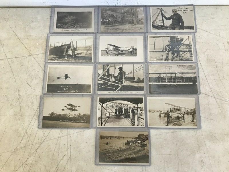 (10) RPPC EARLY AVIATION & AVIATORS,  FROM ESTATE (1 of 8)
