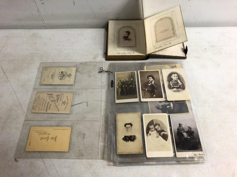 LOT OF 48 INTERESTING CDV'S PLUS CDV ALBUM WITH 12 (1 of 9)