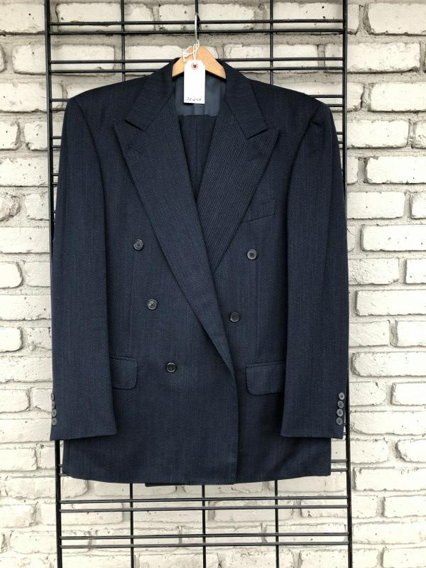 ERMENEGILDO ZEGNA TINDARI DOUBLE BREASTED MENS SUIT, (1 of 7)