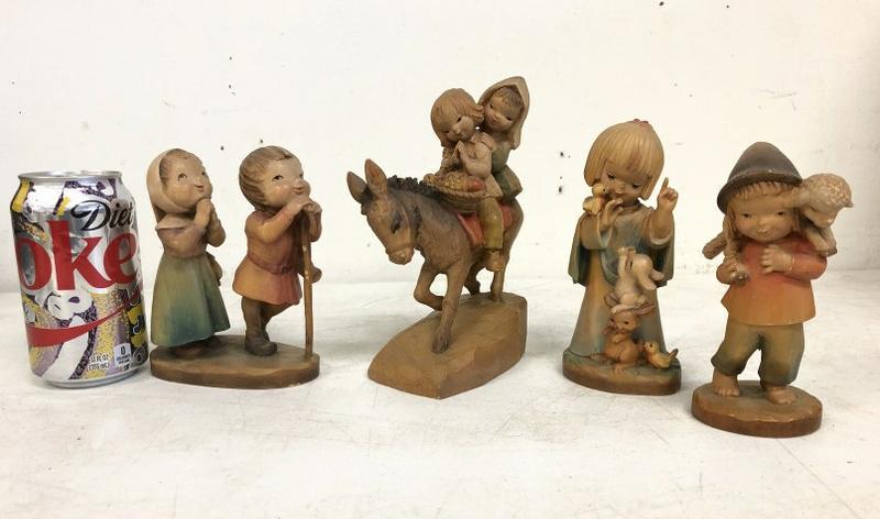 (4) VINTAGE ANRI FERNANDIZ  FIGURES, FROM LOCAL ESTATE, (1 of 4)