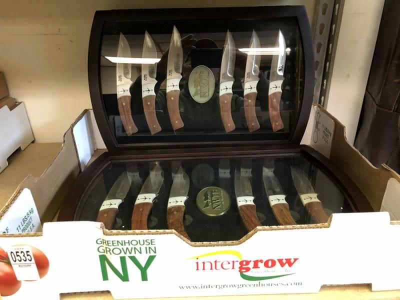 2 NWTF COLLECTOR KNIFE SETS IN CASES: 2 NWTF COLLECTOR KNIFE SETS IN CASES