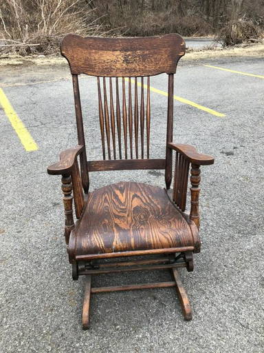 Oak Platform Rocker