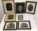 Group of Large Framed Daguerreotypes, Ambrotypes, and