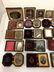 Lot of 25 fine cased images. 23 are ninth plates (11 - 2