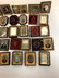Lot of 25 fine cased images. 23 are ninth plates (11 - 4