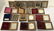 Lot of 16 sixth-plate images. 12 are daguerreotypes, 4