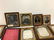 Lot of 25 cased images. 19 are sixth-plate - 2