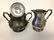GORHAM 3 PC. STERLING SILVER TEA SET, MONOGRAMMED WITH - 4