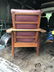 MISSION OAK ARTS & CRAFTS MORRIS CHAIR, PEGGED - 4