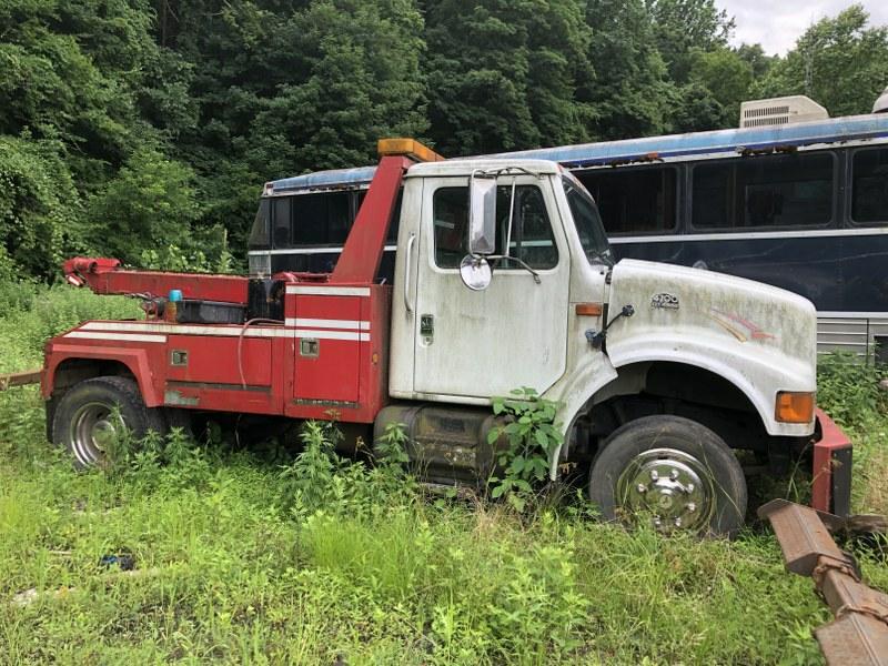 OLDER INTERNATIONAL TOW TRUCK, 4700 DT 466E, LAST: OLDER INTERNATIONAL TOW TRUCK, 4700 DT 466E, LAST REGISTERED 2018. LIKE A TIME WARP, AND LEFT THE WAY IT WASâ€¦.ALL TOW TRUCKS, VEHICLES, AND BUS, ARE SOLD AS/IS. WHEN WE KNOW A YEAR, WE WILL ADD 