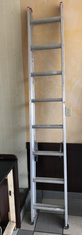 16 FOOT LOUISVILLE ALUMINUM EXTENSION LADDER. THIS: 16 FOOT LOUISVILLE ALUMINUM EXTENSION LADDER. THIS LOCATION IS LOCATED AT 575 BROADWAY, KINGSTON, NEW YORK 12401, IT CAN BE PREVIEWED BY APPOINTMENT ONLY (845) 389-1933. ALL ITEMS ARE SOLD IN AS IS CO