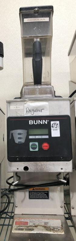 BUNN DIGITAL COFFEE GRINDER. THIS LOCATION IS LOCATED: BUNN DIGITAL COFFEE GRINDER. THIS LOCATION IS LOCATED AT 575 BROADWAY, KINGSTON, NEW YORK 12401, IT CAN BE PREVIEWED BY APPOINTMENT ONLY (845) 389-1933. ALL ITEMS ARE SOLD IN AS IS CONDITION, MUST BE 