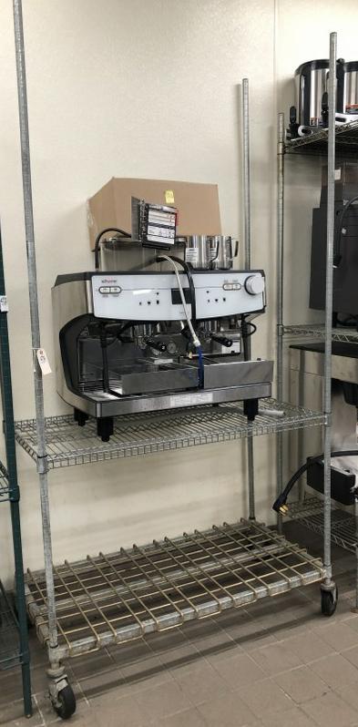 2 SHELF WIRE RACK ON CASTERS. MEASURES 92" HIGH, 47": 2 SHELF WIRE RACK ON CASTERS. MEASURES 92" HIGH, 47" WIDE AND 24" DEEP. SHELF CONTENTS NOT INCLUDED! THIS LOCATION IS LOCATED AT 575 BROADWAY, KINGSTON, NEW YORK 12401, IT CAN BE PREVIEWED BY APPOINTM