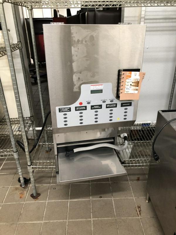 BUNN HOT BEVERAGE MACHINE. THIS LOCATION IS LOCATED AT: BUNN HOT BEVERAGE MACHINE. THIS LOCATION IS LOCATED AT 575 BROADWAY, KINGSTON, NEW YORK 12401, IT CAN BE PREVIEWED BY APPOINTMENT ONLY (845) 389-1933. ALL ITEMS ARE SOLD IN AS IS CONDITION, MUST BE RE