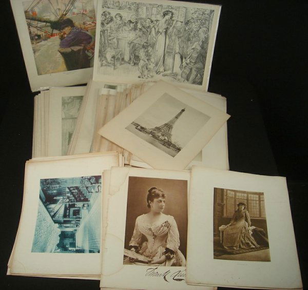 PRINTS-LARGE COLLECTION OF 19TH CENTURY & EARLY 20: PRINTS-LARGE COLLECTION OF 19TH CENTURY & EARLY 20TH CENTURY ENGRAVINGS AND PRINTS, INCLUDING REMINGTON, AB FROST, GIBSON, ETC