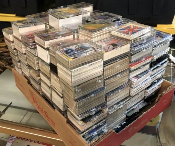 THOUSANDS MID 1980'S SPORT CARDS FROM LOCAL ESTATE, (1 of 8)