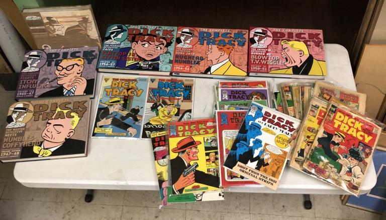 41 CHESTER GOULD'S DICK TRACY COLLECTIONS. MOST ARE "FL (1 of 4)