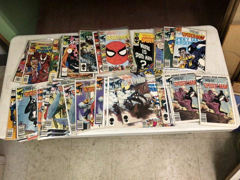 48 ISSUES WEB OF SPIDER-MAN 1-18, 20, 21, 26-27, 30-32, (1 of 2)
