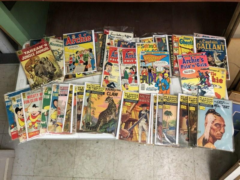 62 1950s & 60s KIDS COMICS 5 MIGHTY MOUSE FUN CLUB, 9 (1 of 1)