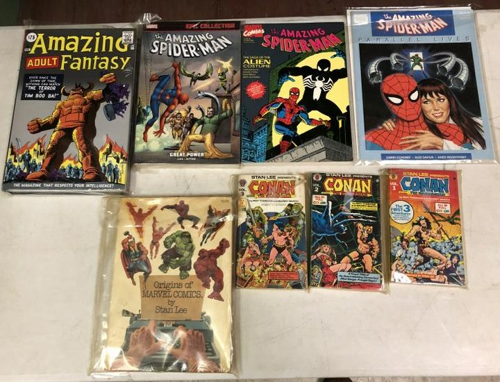 MARVEL 7-BOOK LOT AMAZING ADULT FANTASY OMNIBUS, (1 of 1)