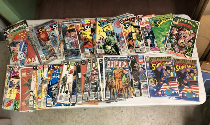 64 1980s DC COMICS SUPERMAN SGT. ROCK TEEN TITANS MORE. (1 of 1)