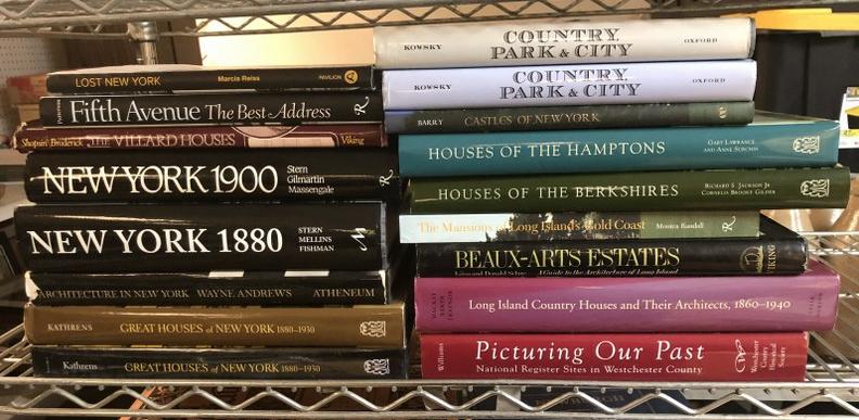 (17) MOSTLY NYC & AREA ARCHITECTURAL BOOKS, FROM LOCAL (1 of 4)