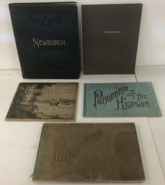 EARLY 5 PC. HUDSON VALLEY LOT OF BOOKS & SOFT COVER (1 of 5)