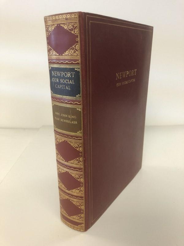 NEWPORT OUR SOCIAL CAPITAL, 1905 FIRST EDITION, IN RED (1 of 9)