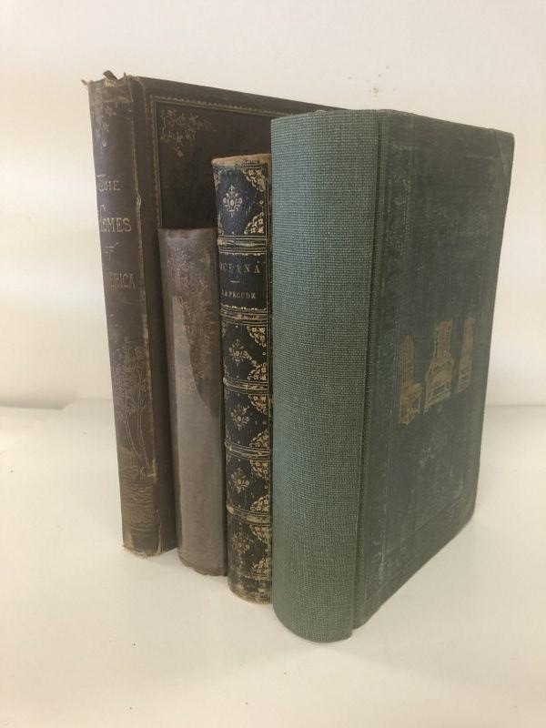 ESTATE LOT (4) BOOKS FROM LOCAL HISTORIANS ESTATE. (1 of 7)