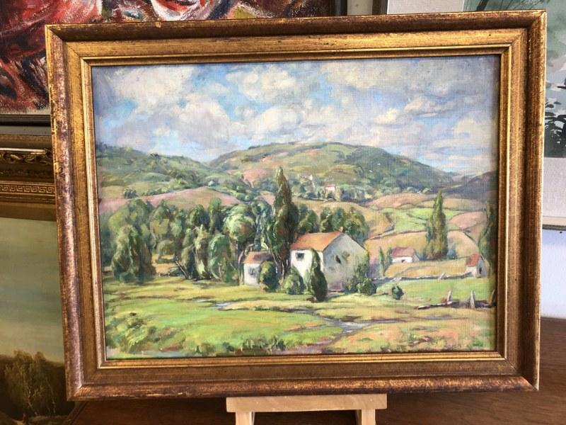 DOROTHY GREENWOOD IVES O/B LANDSCAPE, PROBABLY (1 of 3)