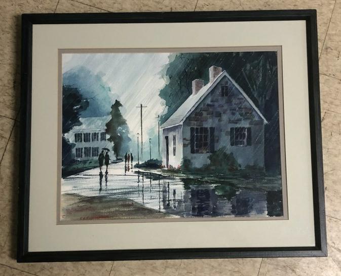 ROBERT E ROSENBERGER (1937-2020) W/COLOR TITLED - ONE (1 of 3)