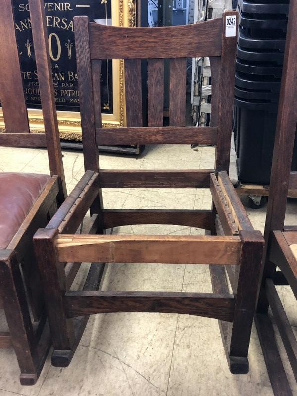 GUSTAV STICKLEY # 2627 SEWING ROCKER (1 of 1)