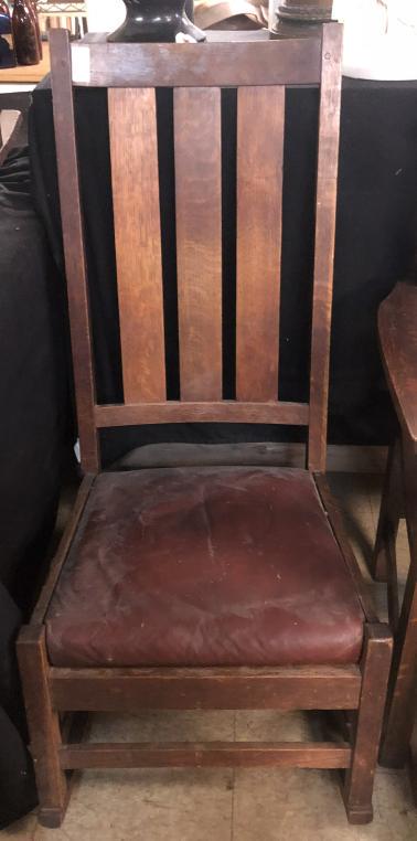 GUSTAV STICKLEY # 387 LARGE SEWING ROCKER (1 of 1)