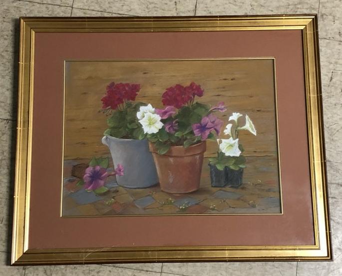 SALLY BERGER (1925-2021) PASTEL TITLED (START OF (1 of 2)
