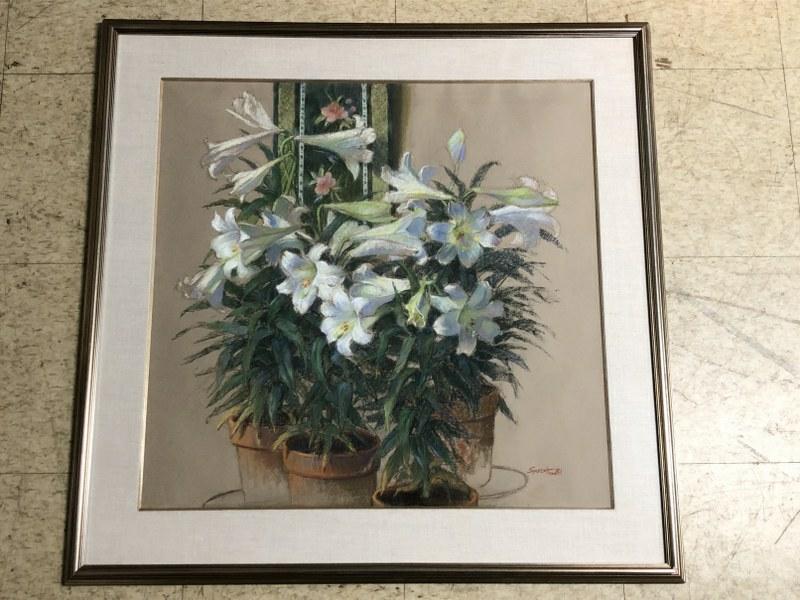 LISA M SPECHT LARGE PASTEL TITLED (ANNA (1 of 4)