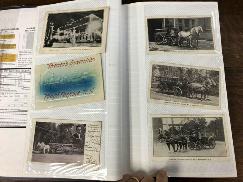 (2) POUGHKEEPSIE NY OLD POSTCARD ALBUMS, MOST EARLY (1 of 10)