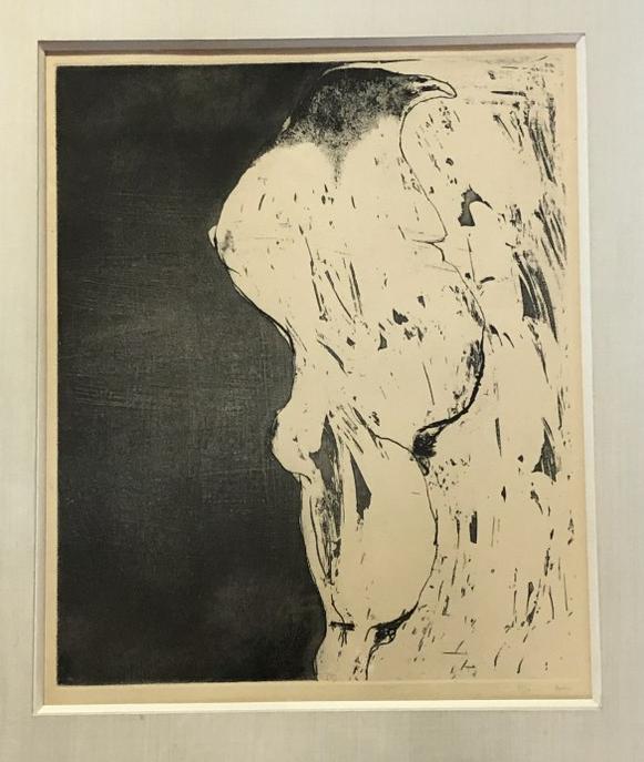 LEONARD BASKIN SIGNED PRINT, 43 OF 50, SIGNED BASKIN (1 of 4)