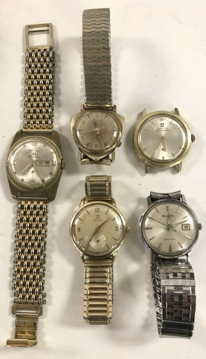 (5) VINTAGE MEN'S WRISTWATCHES FROM BROOKLYN ESTATE WE (1 of 3)
